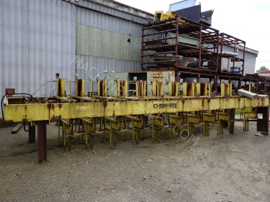 Con-Vey Automatic Stick Placer for green lumber automatic Package Stacker